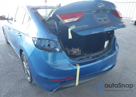 2018 Hyundai Elantra Sel z USA, uszkodzony, nr VIN 5NPD84LF4JH236625